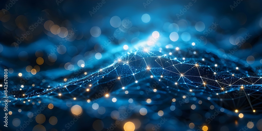 3D Abstract Digital Background for Network Technology Science Education with Copy Space. Concept Network Technology, Science Education, 3D Abstract, Digital Background, Copy Space 3D Abstract Digital Background for Network Technology Science Education with Copy Space. Concept Network Technology, Science Education, 3D Abstract, Digital Background, Copy Space