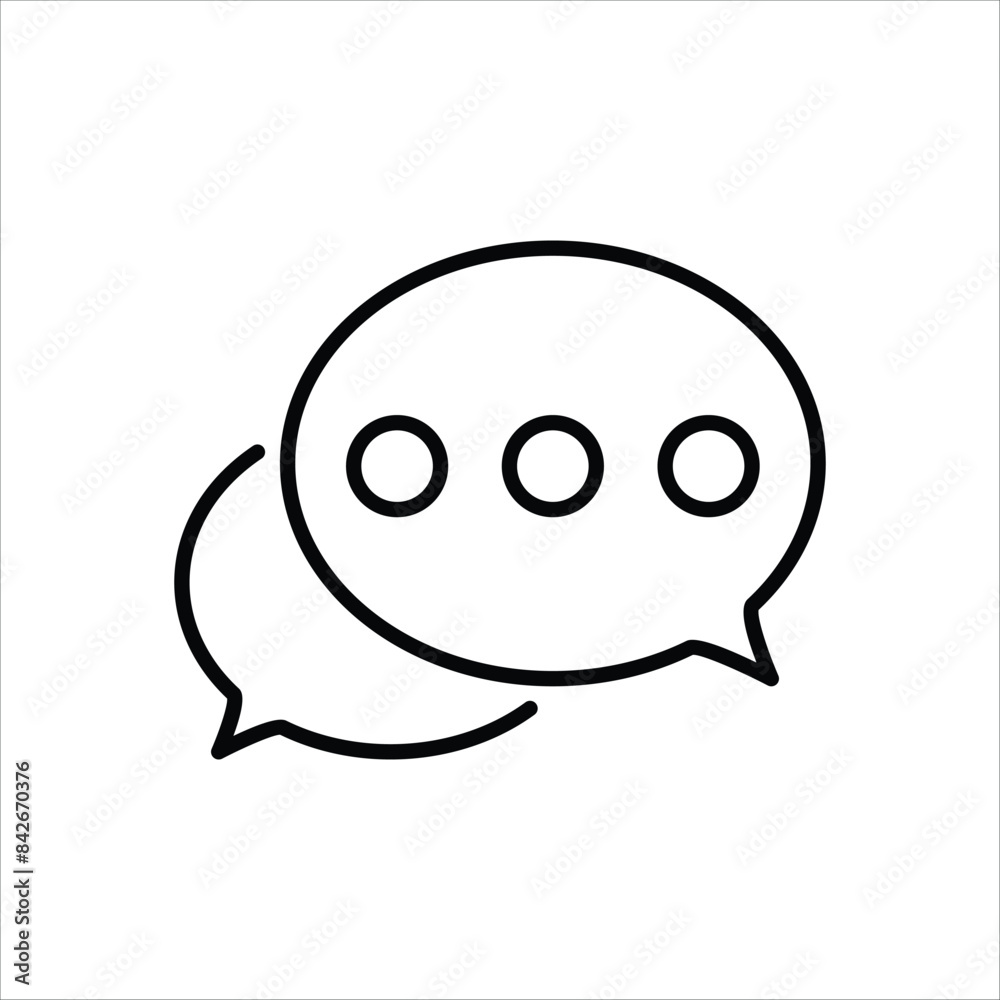 Messages vector icon Messages vector icon