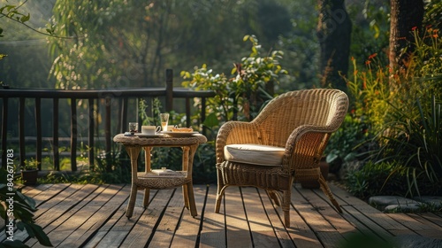 A Sun-Drenched Afternoon Tea on the Patio