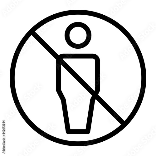 ban line icon