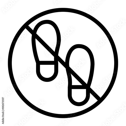 Step line icon