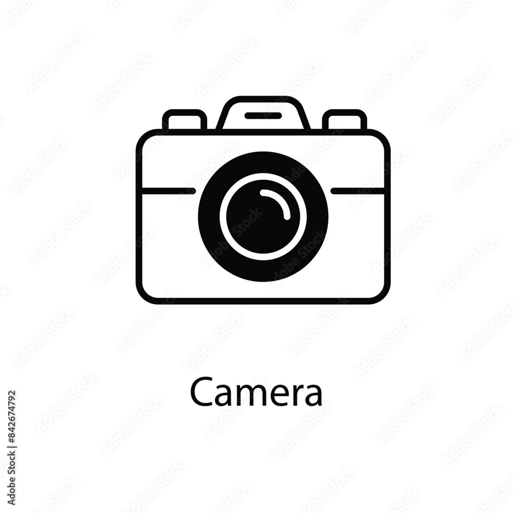 Camera vector icon Camera vector icon