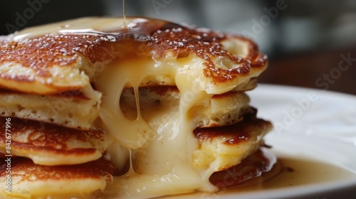 Cheese filled Pancakes