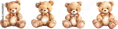 teddy bear clipart vector for graphic resources	