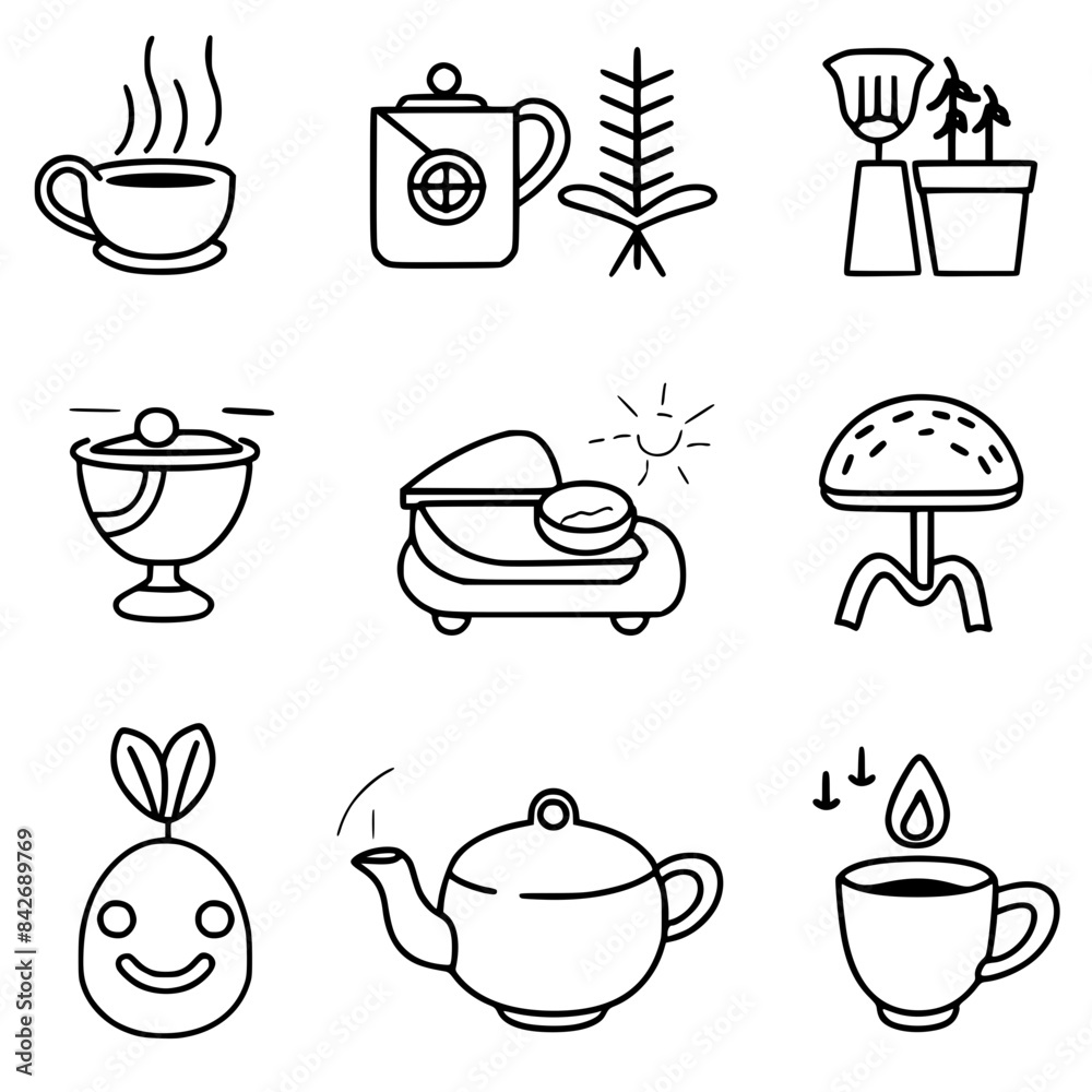 Obraz premium Icon Set