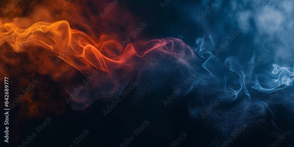 An abstract digital image showcasing colorful particles in motion, forming a flowing, wave-like pattern that results in striking visual effects with a sense of movement and depth. An abstract digital image showcasing colorful particles in motion, forming a flowing, wave-like pattern that results in striking visual effects with a sense of movement and depth.