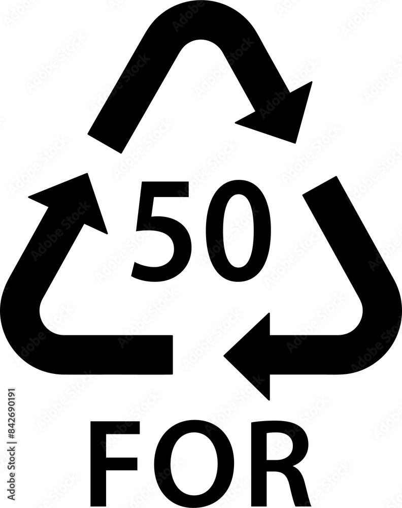 organic recycling code FOR 50, wood symbol, ecology recycling sign, identification code, furniture, chopping boards, brooms, pencils, cocktail sticks, wooden spoons material, black fill icon organic recycling code FOR 50, wood symbol, ecology recycling sign, identification code, furniture, chopping boards, brooms, pencils, cocktail sticks, wooden spoons material, black fill icon