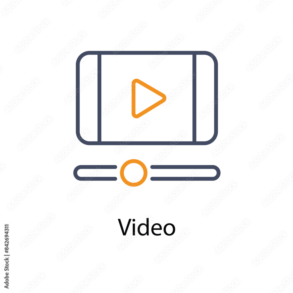 Video vector icon Video vector icon