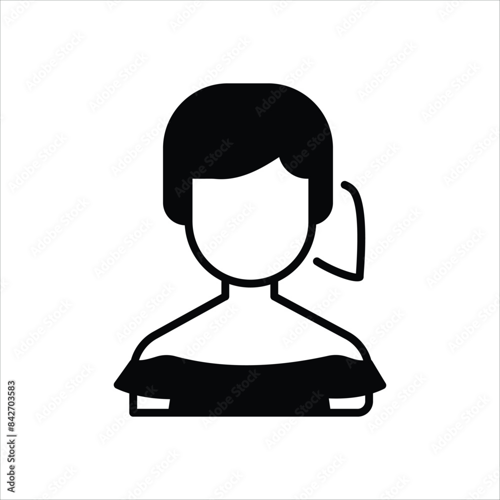 Ballerina vector icon Ballerina vector icon