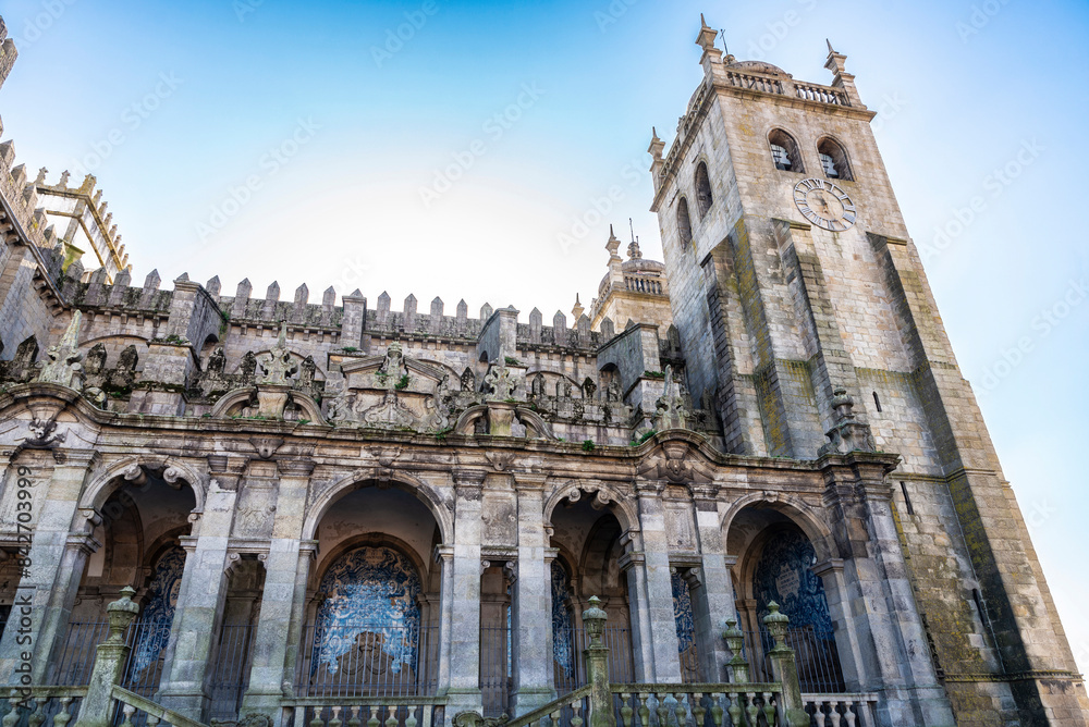 Porto Cathedral in Oporto, Portugal Porto Cathedral in Oporto, Portugal