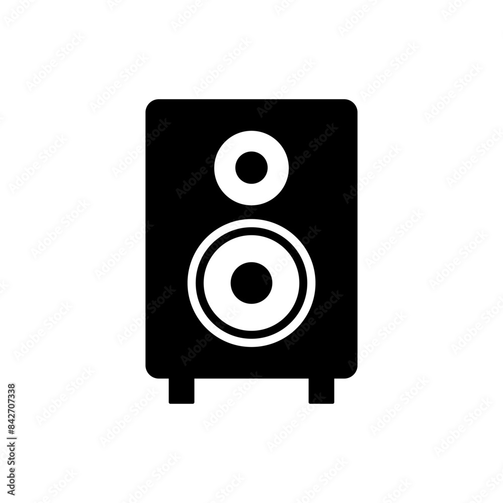 Speaker icon template vector design illustration Speaker icon template vector design illustration