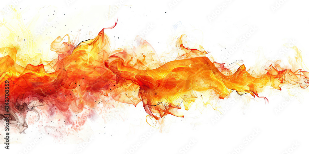 The Eternal Flame: Life's Continuation in Ever-Burning Fire - Visualize a flame that never extinguishes, symbolizing the eternal nature of life after death