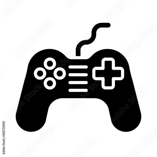 Games glyph icon