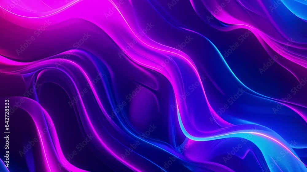 A digital illustration of abstract, wavy lines in blue and pink. The lines are glowing and create a sense of movement and depth. A digital illustration of abstract, wavy lines in blue and pink. The lines are glowing and create a sense of movement and depth.
