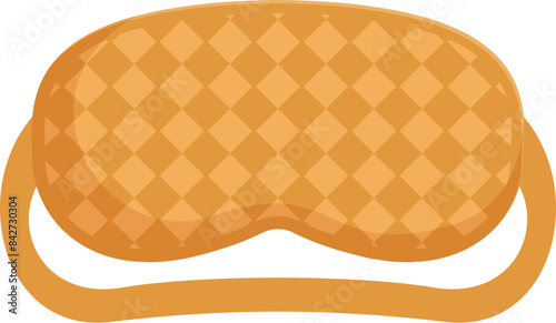 Comfortable checkered sleep mask for sleeping well and having sweet dreams, perfect for getting a good night's sleep