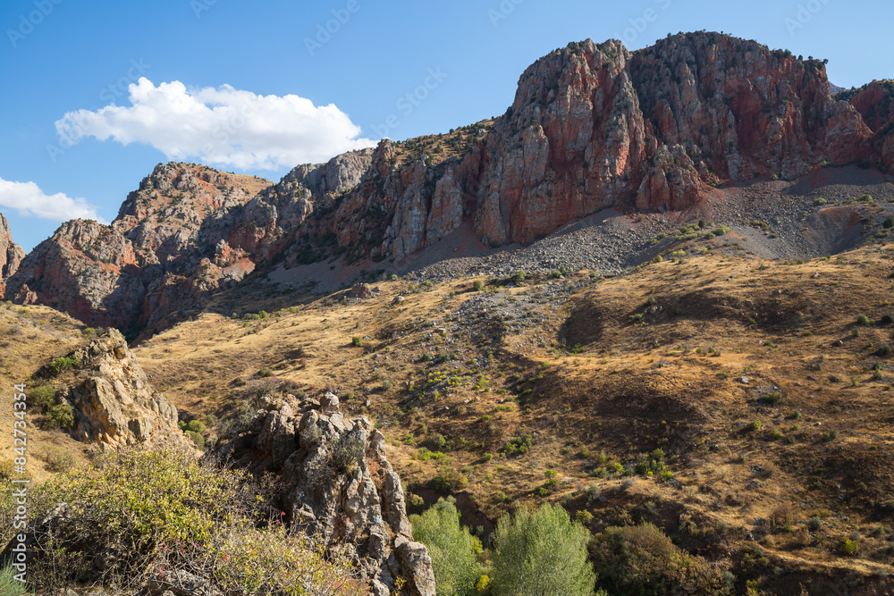 Obraz premium View of the mountains in Armenia