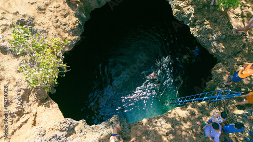 cave underwater