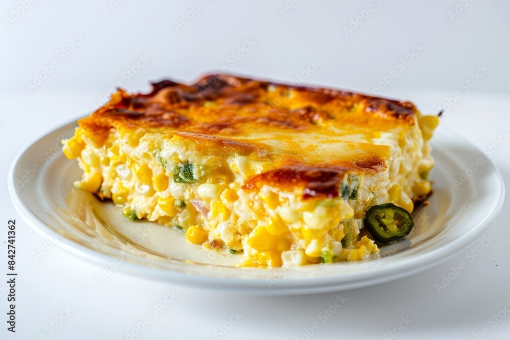 Savory and Creamy Baked Corn Pudding Dish Savory and Creamy Baked Corn Pudding Dish