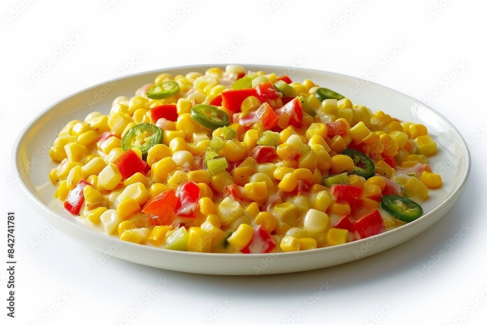 Creamy Baked Corn and Red Bell Pepper Delicacy