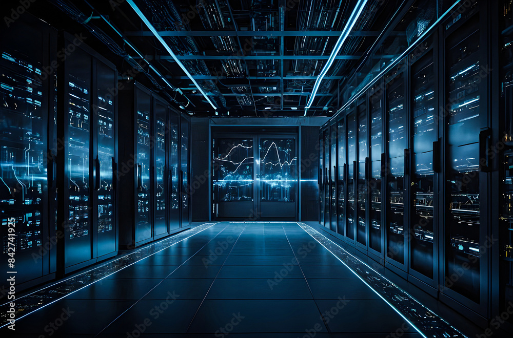 A series of data centers around the world, interconnected with lines and glowing data points Generative AI image.
A series of data centers around the world, interconnected with lines and glowing data points Generative AI image.