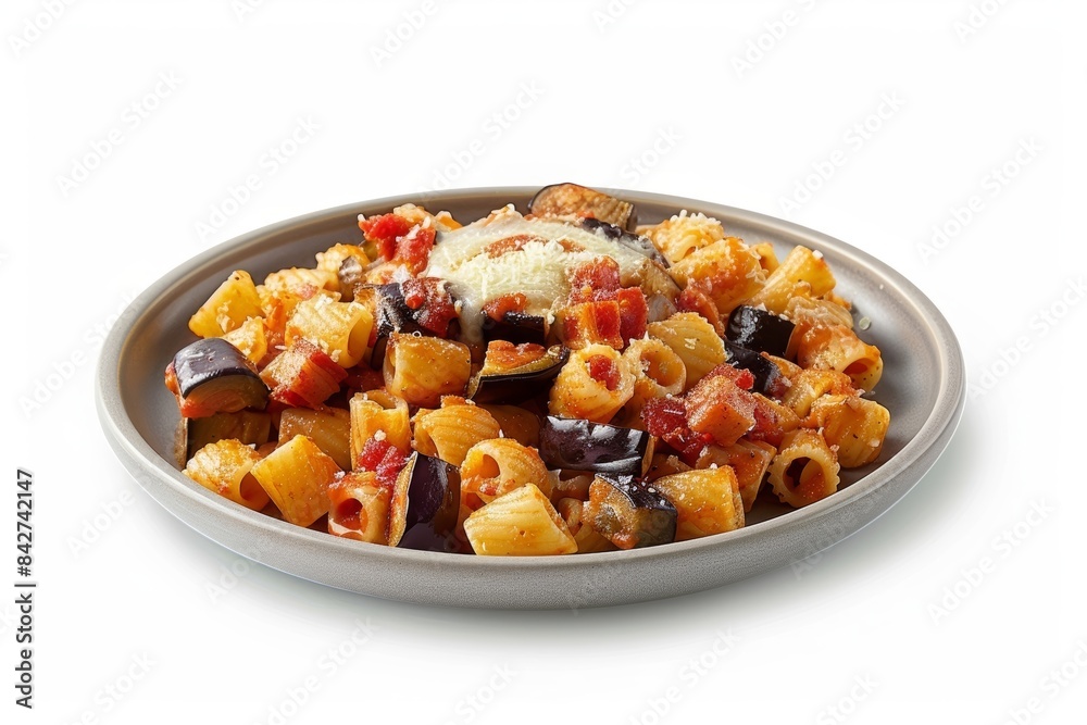 Baked Eggplant and Pancetta with Mozzarella Baked Eggplant and Pancetta with Mozzarella