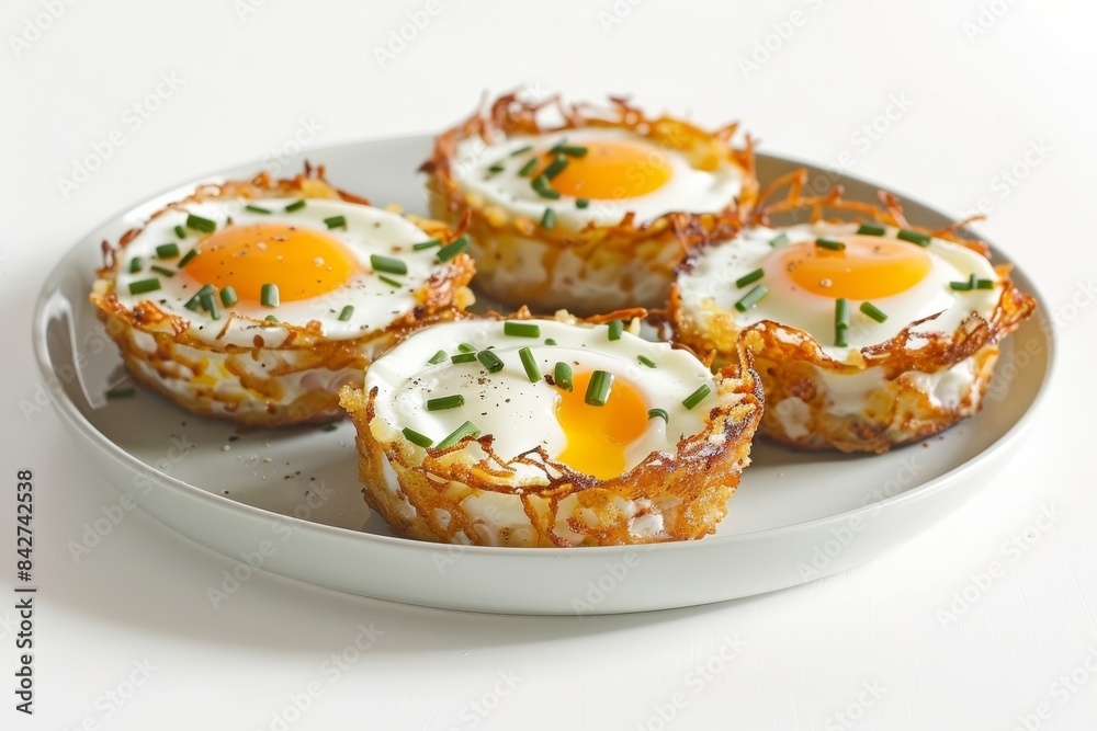 Baked Egg and Hash Brown Muffin Tin Perfection Baked Egg and Hash Brown Muffin Tin Perfection