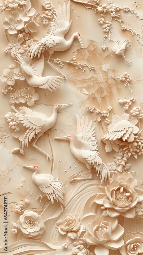 3d animal Wallpaper Background golden art for digital printing wallpaper, mural, custom design wallpaper. AI generated illustration 3d animal Wallpaper Background golden art for digital printing wallpaper, mural, custom design wallpaper. AI generated illustration
