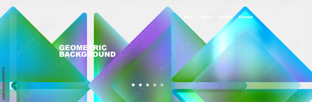 Triangle minimal web site page background design. Vector Illustration For Wallpaper, Banner, Background, Card, Book Illustration, landing page Triangle minimal web site page background design. Vector Illustration For Wallpaper, Banner, Background, Card, Book Illustration, landing page
