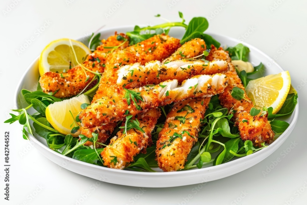 Baked Fish Sticks with Tangy Tartar Sauce or Creamy Remoulade Baked Fish Sticks with Tangy Tartar Sauce or Creamy Remoulade