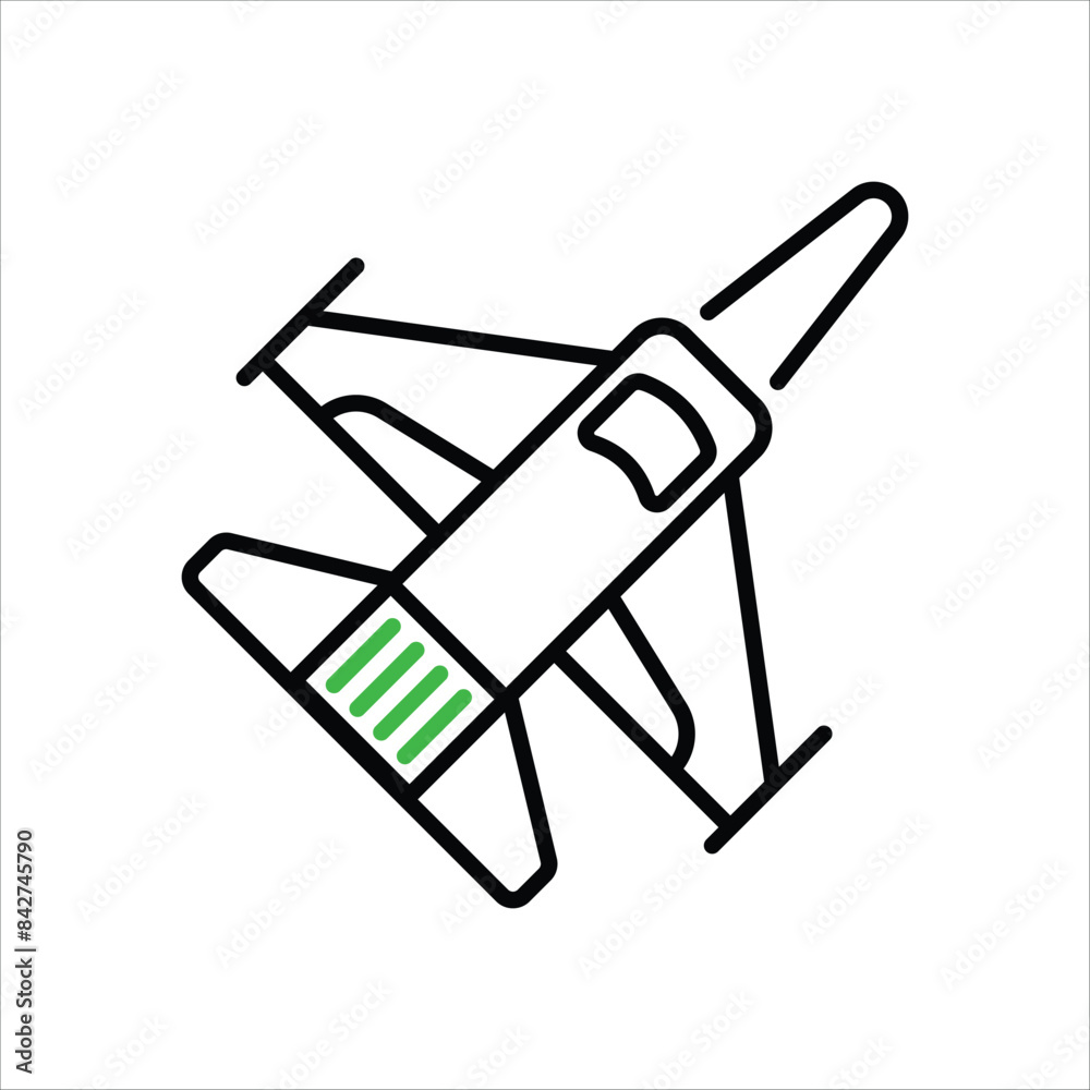 Jet vector icon Jet vector icon