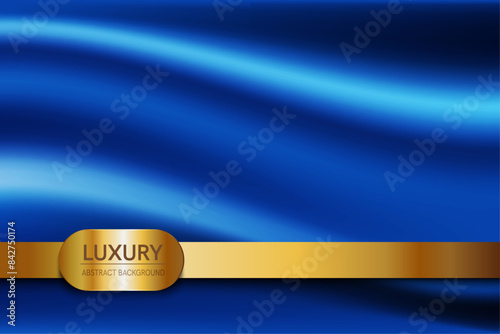 Pattern blue background vector illustration. Dark blue theme for text-based compositions: ads, book covers, Digital interfaces, print design templates.