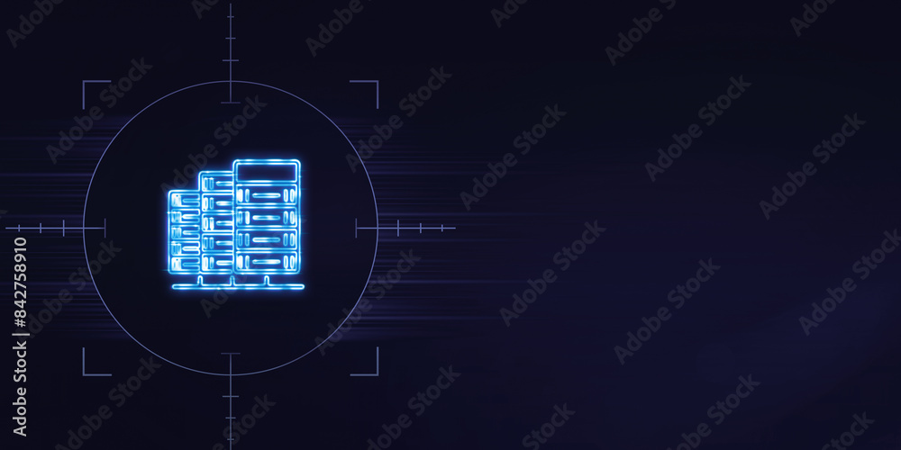 Obraz premium Building a cloud data center is a complex but rewarding endeavor that requires meticulous planning, cutting-edge technology, and a focus