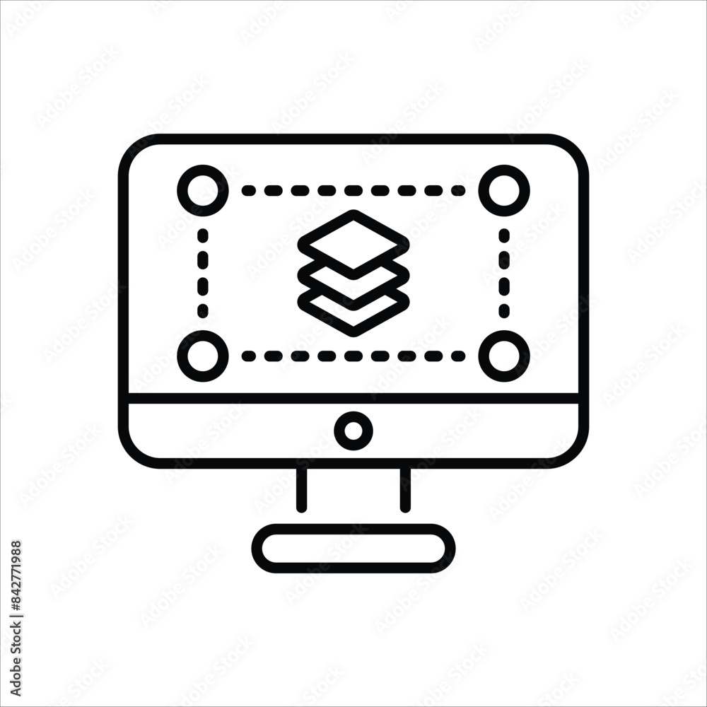 Layers vector icon Layers vector icon