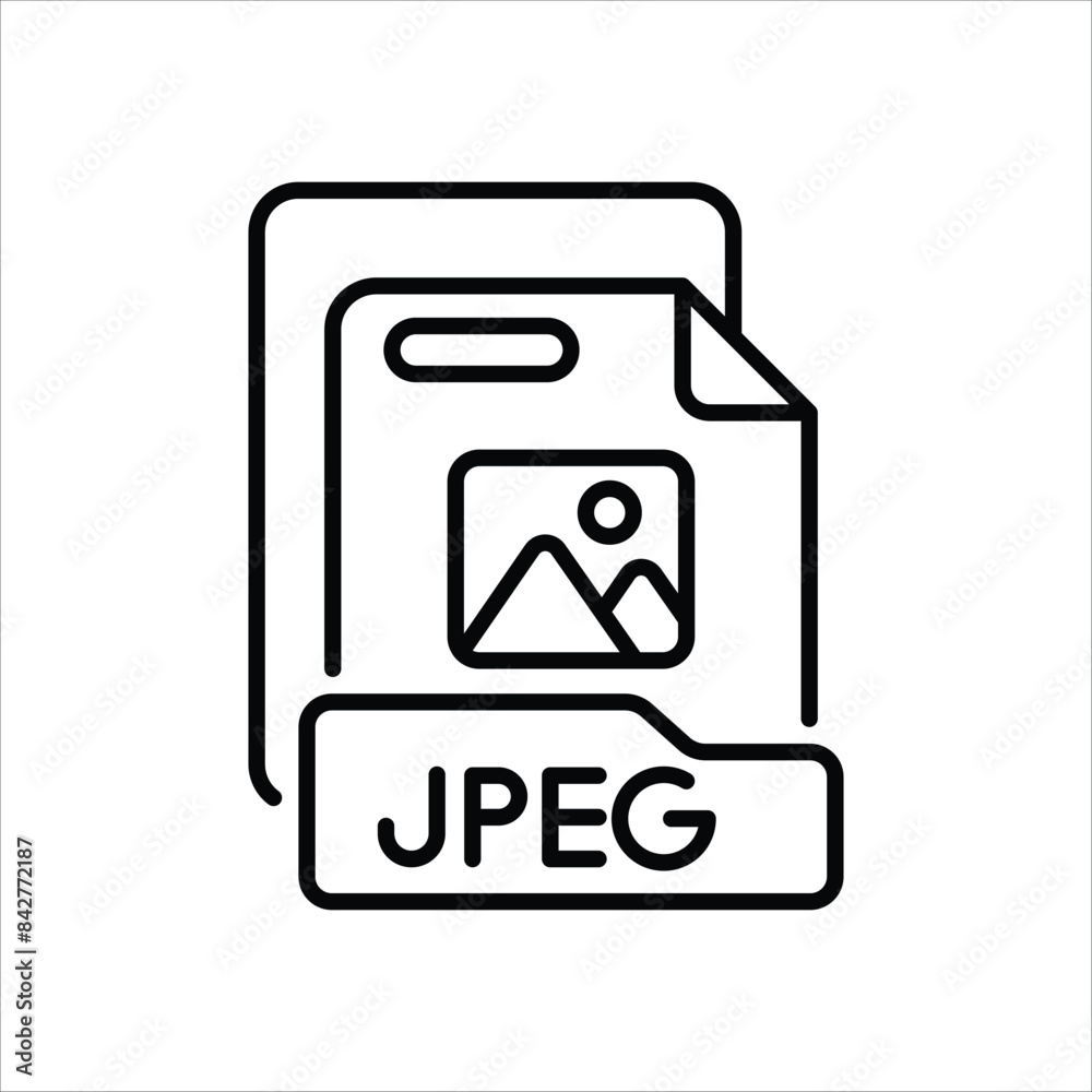 Jpg File vector icon Jpg File vector icon