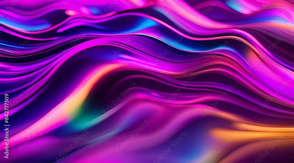 Psychedelic Fluid: Holographic Wave Motion Psychedelic Fluid: Holographic Wave Motion