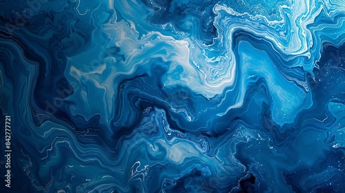 abstract blue ocean waves texture liquid water ripple pattern background