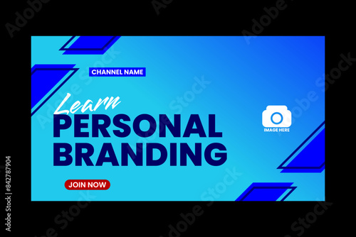 Thumbnail youtube template