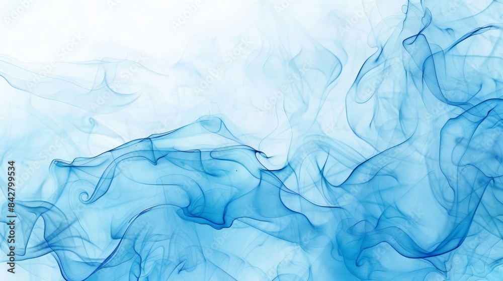 Blue abstract paint background with liquid grunge texture ideal for artistic design projects