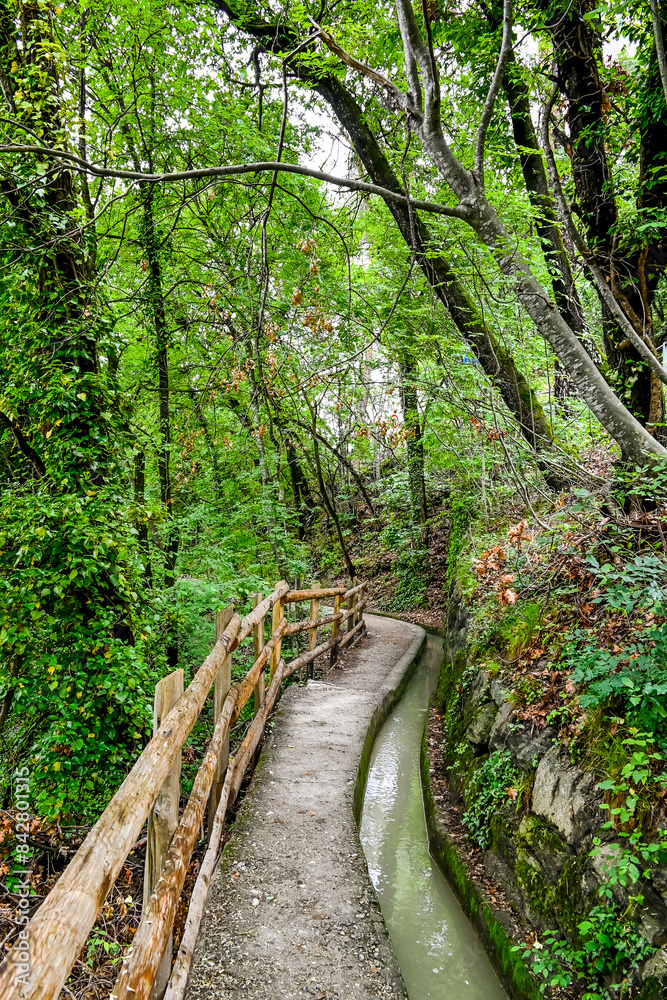 Algund, Waalweg, Algunder Waalweg, Waal, Wasserrinne, Wanderweg, Waldweg, Kastanienwald, Frühlingsferien, Frühling, Vinschgau, Meran, Südtirol, Italien Algund, Waalweg, Algunder Waalweg, Waal, Wasserrinne, Wanderweg, Waldweg, Kastanienwald, Frühlingsferien, Frühling, Vinschgau, Meran, Südtirol, Italien