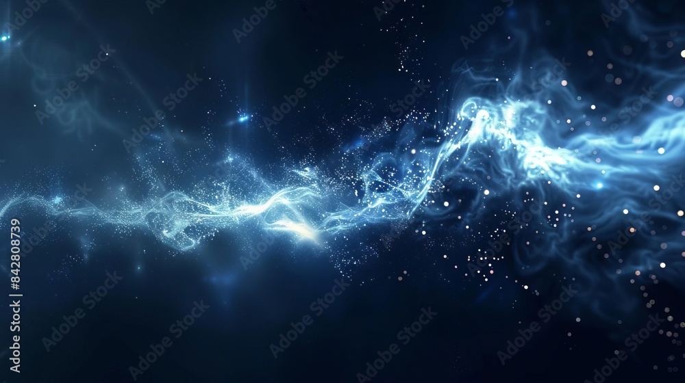 futuristic energy explosion abstract dark blue background with glowing particles and light effects futuristic energy explosion abstract dark blue background with glowing particles and light effects