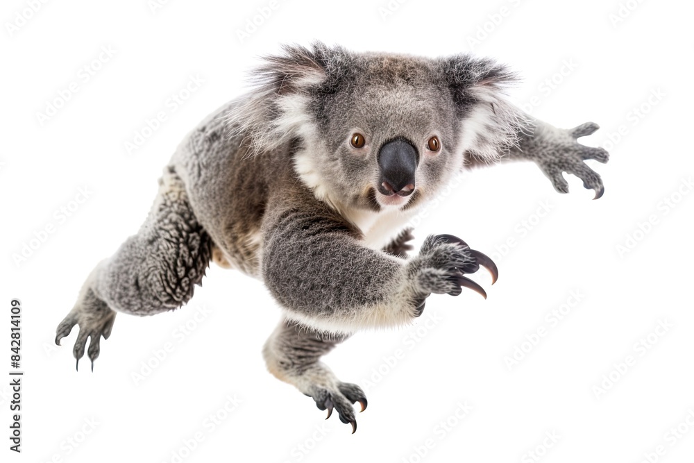 Fototapeta premium An image of Koala on white background