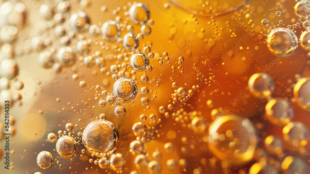 a macro shot of bubbles in beer, hyper realistic, macro photography, a macro shot of bubbles in beer, hyper realistic, macro photography,