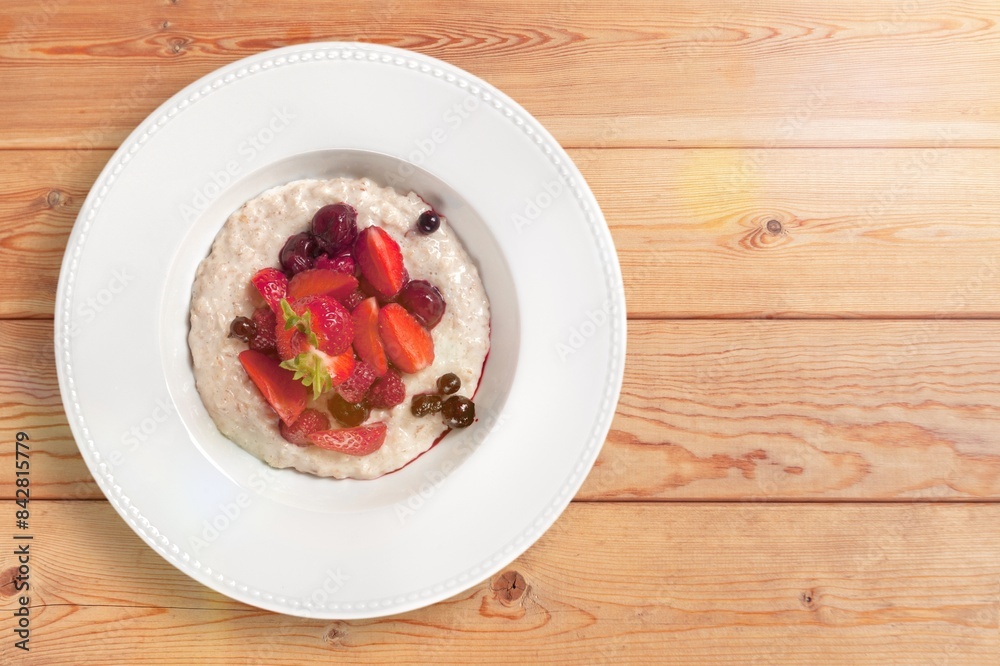 Tasty fresh breakfast healthy dessert. Tasty fresh breakfast healthy dessert.