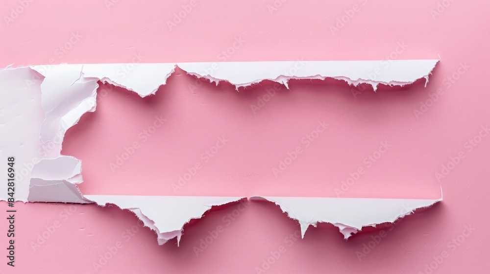 custom made wallpaper toronto digitalConceptual symbol of planning in advance on torn paper with a pink background