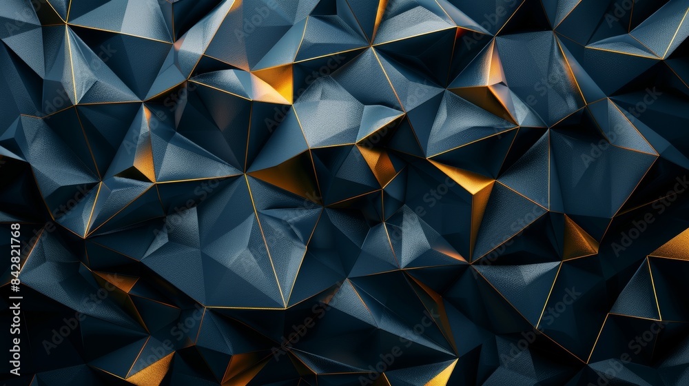 A geometric composition with a dark blue background, generated with stock. A geometric composition with a dark blue background, generated with stock.