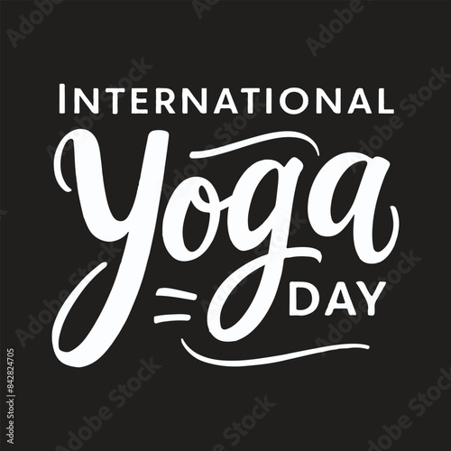 Happy International Yoga Day, yoga pose