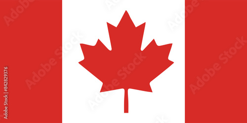 Flag of Canada Images-vector Canada flag background free download