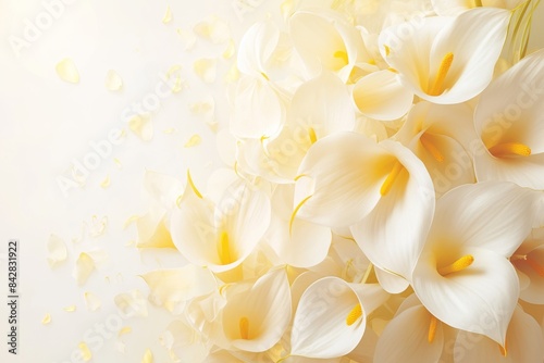 Elegant Bouquet of White Calla Lilies