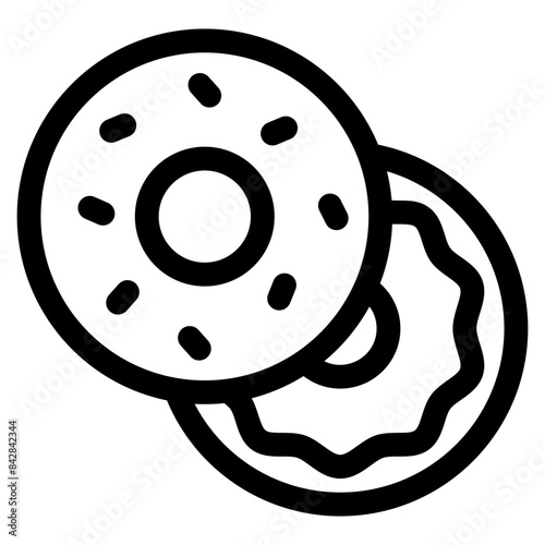 Bagel Icon For Design Element