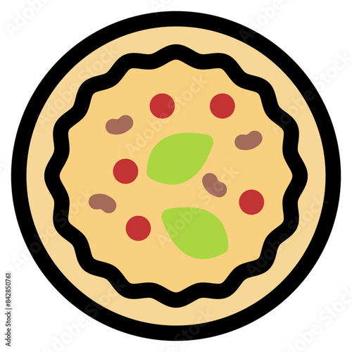 Quiche Icon For Design Element